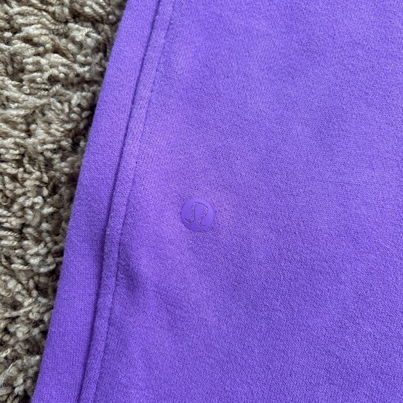 Purple Lululemon Scuba Sweatpants - Picture 3 of 4